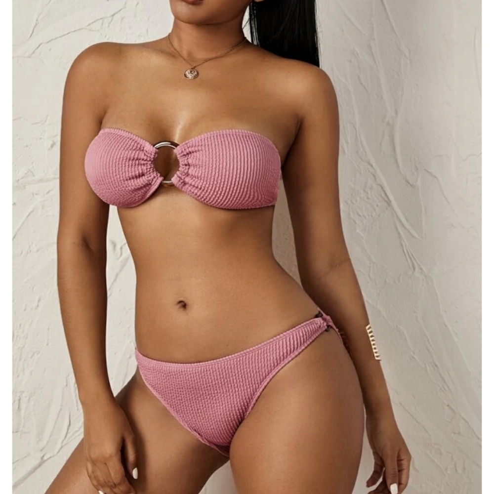 Rib Bikini Swimsuit